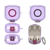 Protective Cover Compatible for Sony LinkBuds Clip WF-LC900 TPU Earphone Case Protective Skin Case with Carabiner Anti Scratch & Shockproof