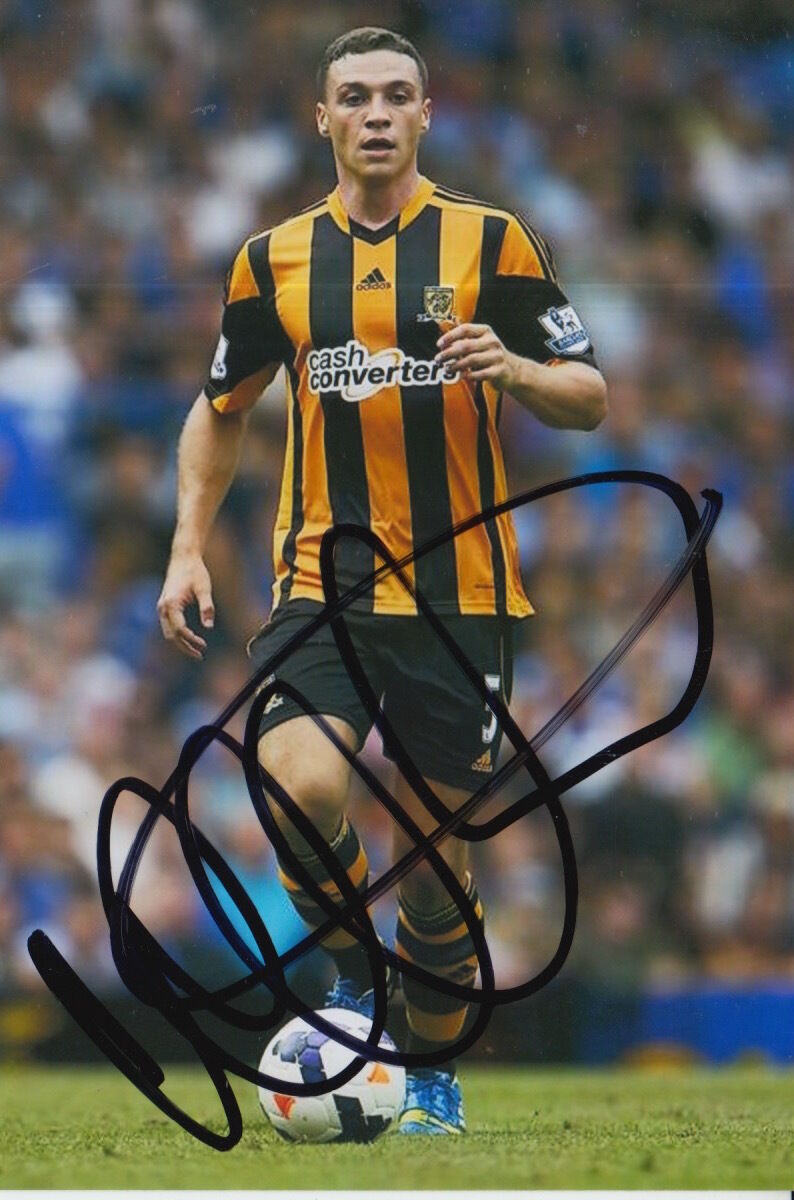 HULL CITY HAND SIGNED JAMES CHESTER 6X4 Photo Poster painting 1.