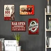 4pcs - Liquor - Vintage Metal Signs(12*16Inch)