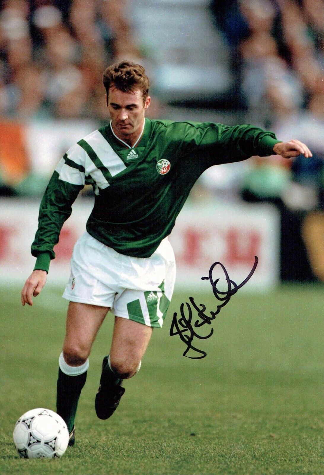 John SHERIDAN Signed Autograph Republic of Ireland 12x8 Photo Poster painting 1 AFTAL RD COA ROI