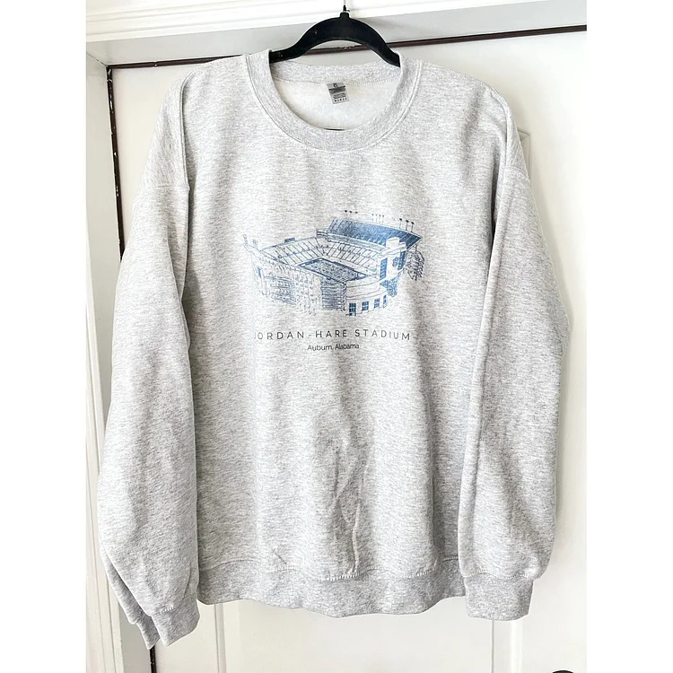 Auburn Tigers Stadium Unisex Crewneck Sweatshirt