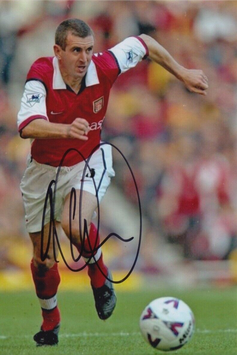 NIGEL WINTERBURN HAND SIGNED 6X4 Photo Poster painting - FOOTBALL AUTOGRAPH - ARSENAL 1.