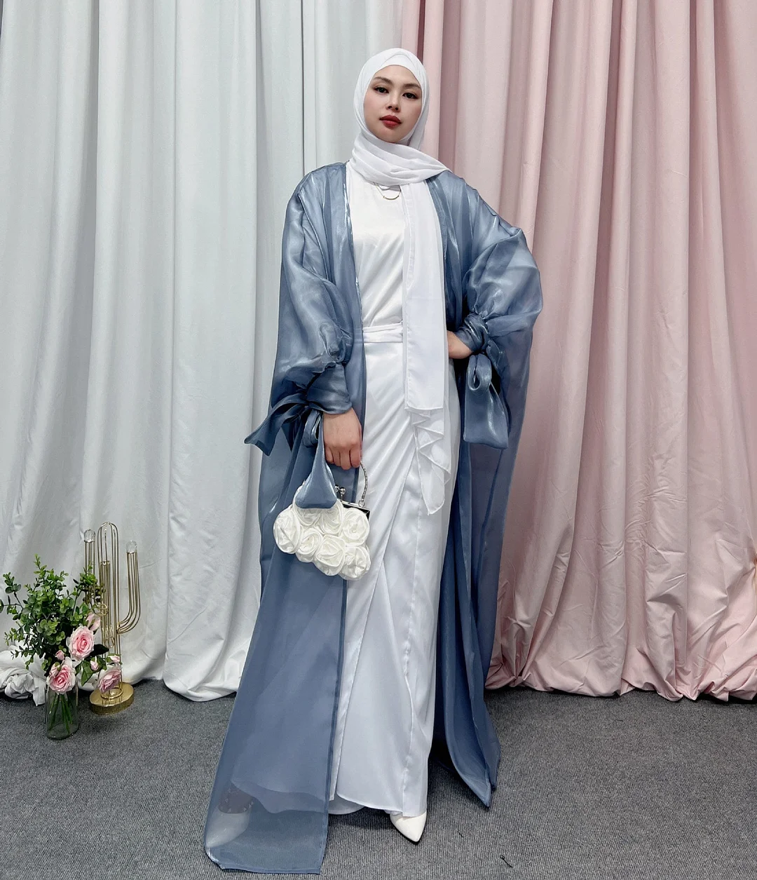 Uveng Sleeve Summer Elegant Wine Red Dresses