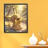 Pikachu Playing In Water-11CT Stamped Cross Stitch 35*45cm/13.78*17.72in
