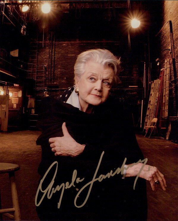 Angela Lansbury signed 8x10 Photo Poster painting In-person