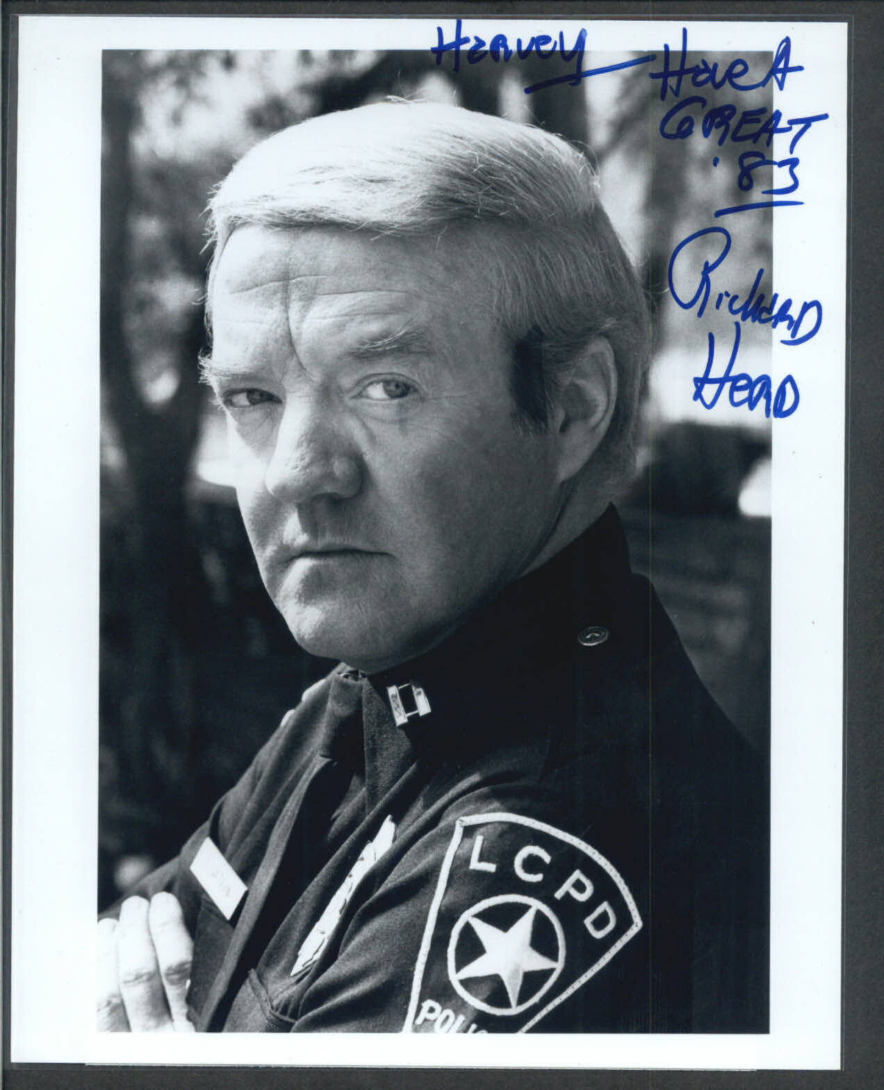 Richard Herd - Signed Autograph Movie Still - Seinfeld