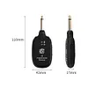 A8 UHF Wireless System Electric Guitar Pickup Audio Transmitter Receiver