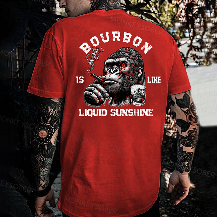 Bourbon Is Liquid Sunshine T-shirt