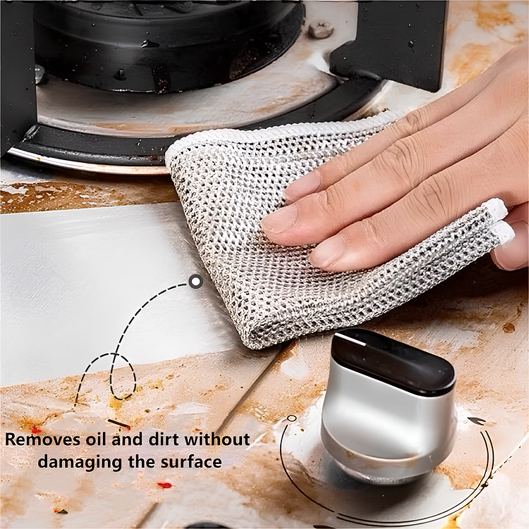 ⏳Hot Sale —Double Stainless Steel Scrubber