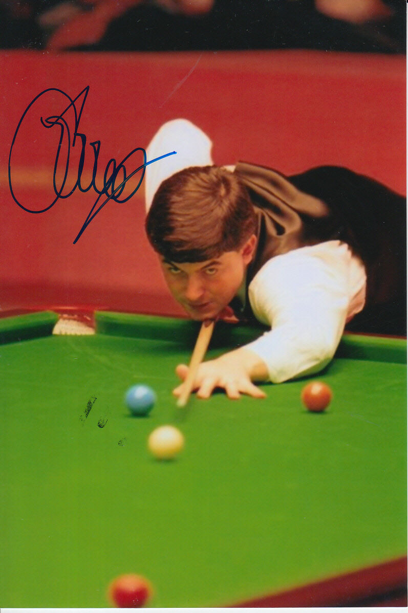 SNOOKER CHAMPION HAND SIGNED JOHN PARROTT 6X4 Photo Poster painting 1.