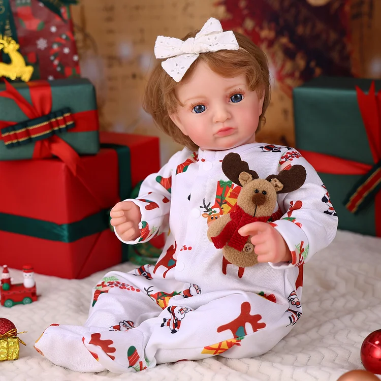 Babeside Christmas Quiet Reborn Baby Maris 20'' Princess Girl Best Gift for Kids