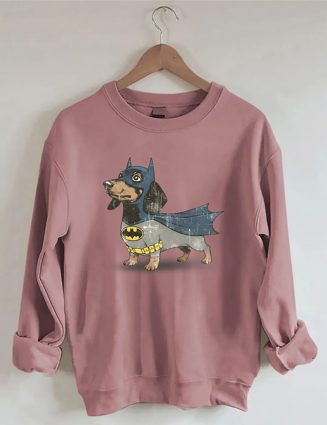 Dachshund Superhero Sweatshirt