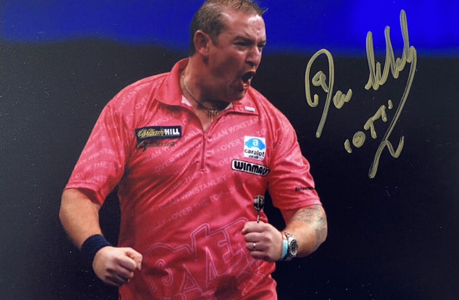 Dean Winstanley Genuine Hand Signed 6X4 Darts Photo Poster painting