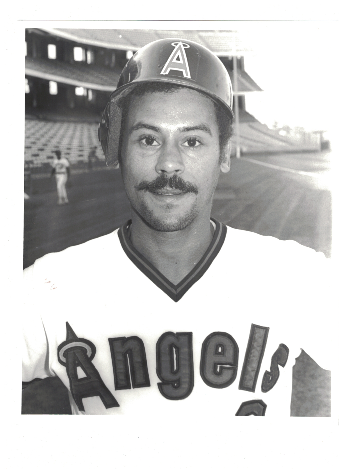 Rusty Torres California Angels 8x10 Vintage Baseball Photo Poster painting RH2