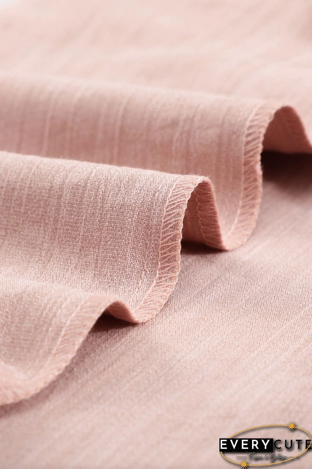 Khaki Buttoned Long Sleeve Shirt with Pocket