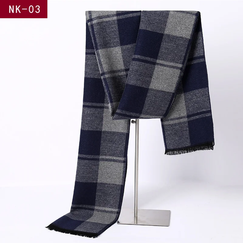 Men's autumn and winter cashmere scarf 003