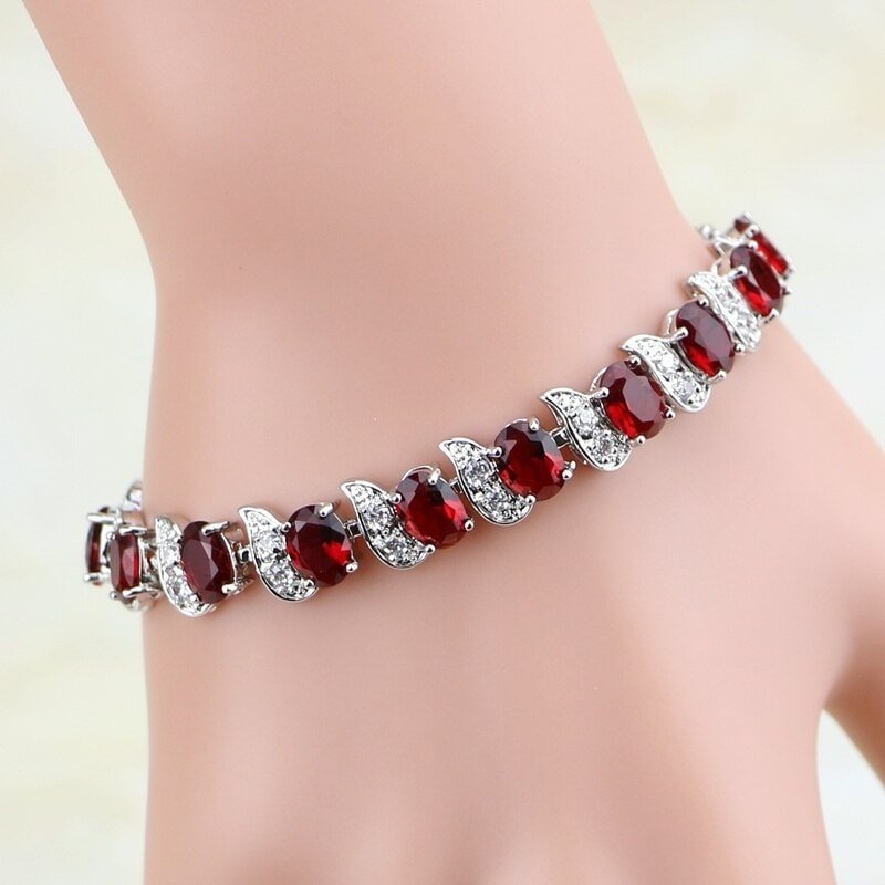 UsmallLifes King Ladies Colorful Crescent Bracelet Luxury Designer Charms for Bracelets US Mall Lifes