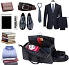 2 in 1 Hanging Suit Travel Bag, Foldable Duffel Bag Carry On Suit Airline Bag