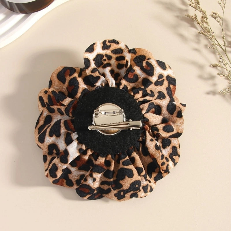 Elegant Lady Pin Flower Leopard Women’s Brooches