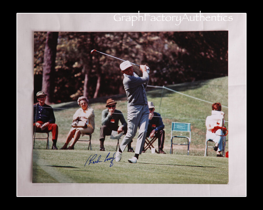 Charles Coody *PGA CHAMPION* Signed 11x14 Photo Poster painting COA GFA