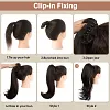 ⏳R&eacute;duction limit&eacute;e de 50%🎁18 Inch Curly Wavy Frizzy Hair Extension with Ponytail