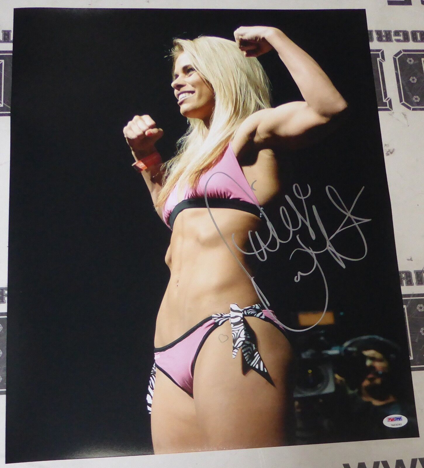 Paige VanZant Signed 16x20 Photo Poster painting PSA/DNA COA Picture Autograph 12 Gauge Fox 15