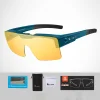 Cycling Glasses Polarized Color Changing Flip Cover Myopia Set Goggles