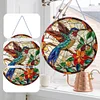 Diamond Painting Double Sided Stained Glass Hummingbird Hanging Diamond Art Kits