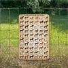 Connaissance du cheval - Panneaux en &eacute;tain m&eacute;tallique(20*30cm/30*40cm)