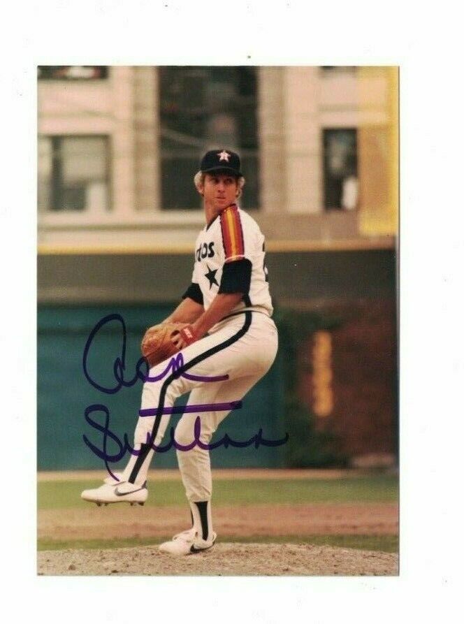 Don Sutton Houston Astros Signed Original 3x5 Baseball Photo Poster painting W/Our COA