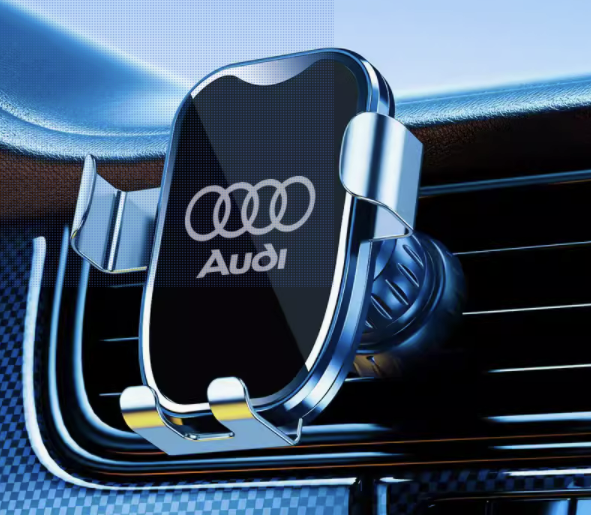 Car air outlet gravity shockproof navigation bracket