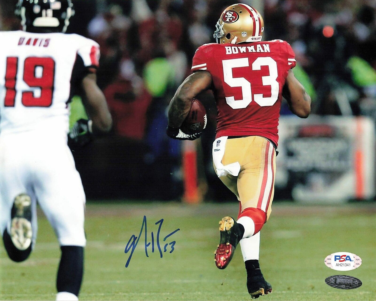 Navorro Bowman signed 8x10 Photo Poster painting PSA/DNA San Francisco 49ers Autographed