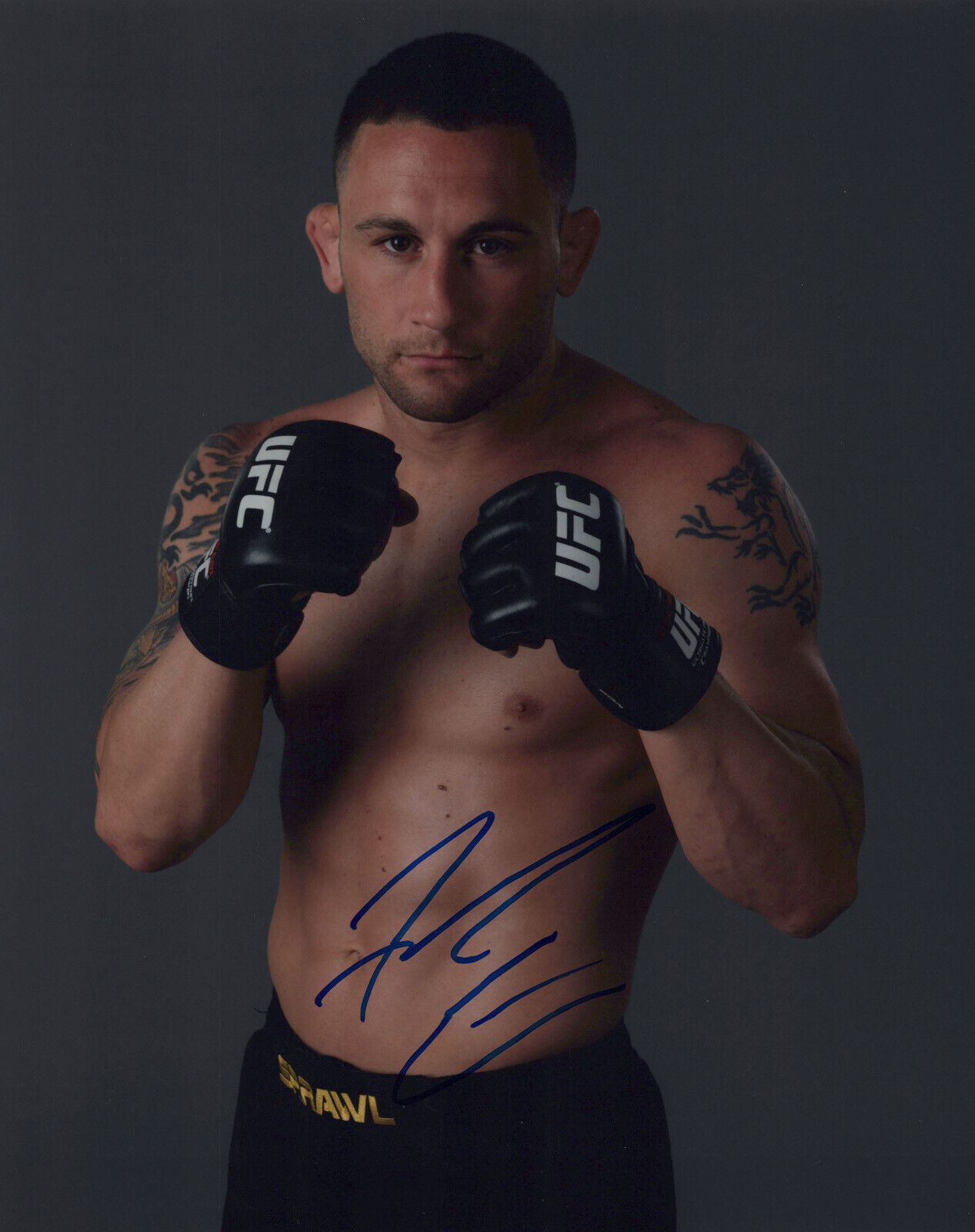 FRANKIE EDGAR signed Autographed UFC