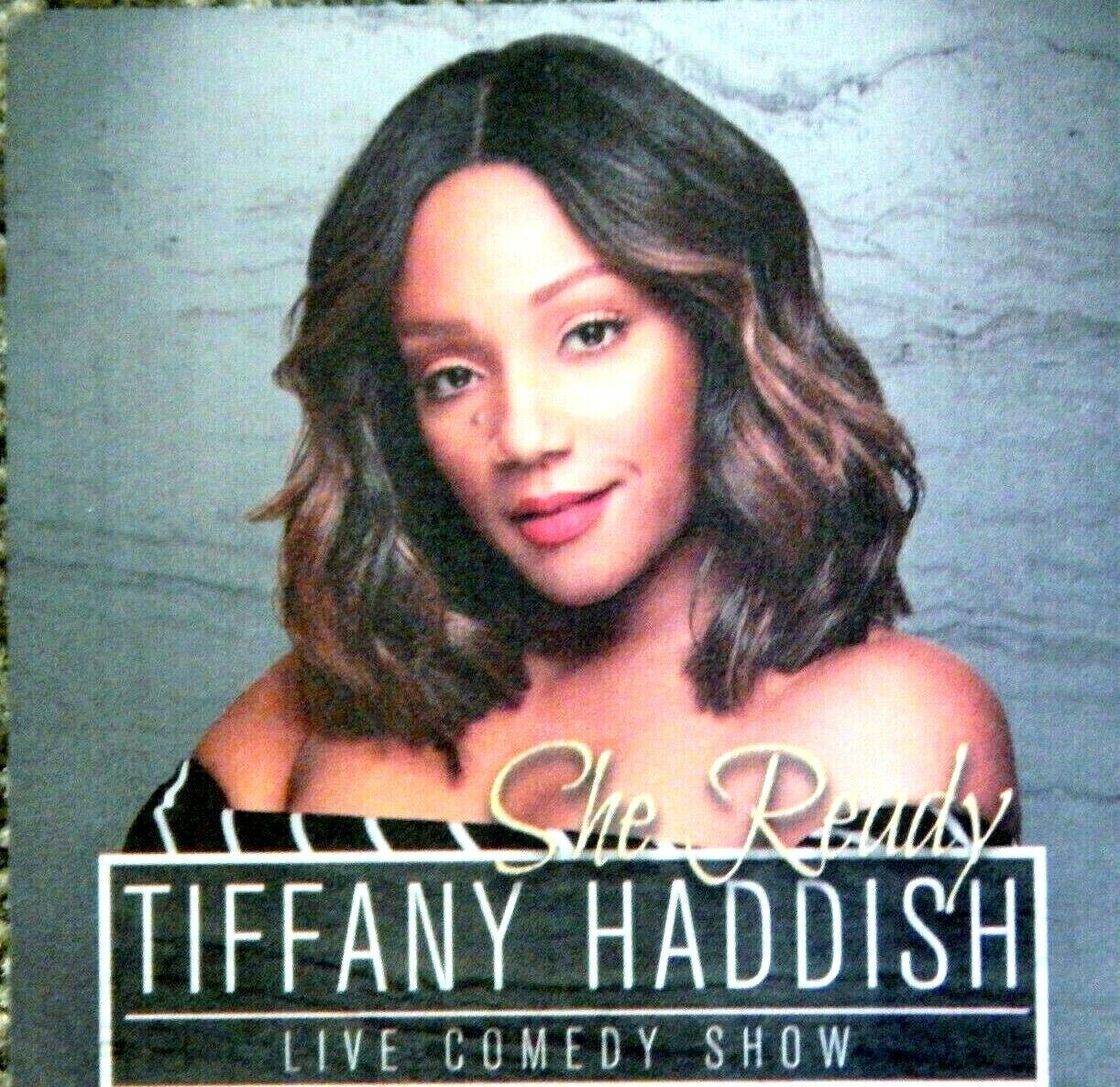 TIFFANY HADDISH AT PARK THEATER VEGAS JAN 18 2020 ORIGINAL Photo Poster painting TICKET