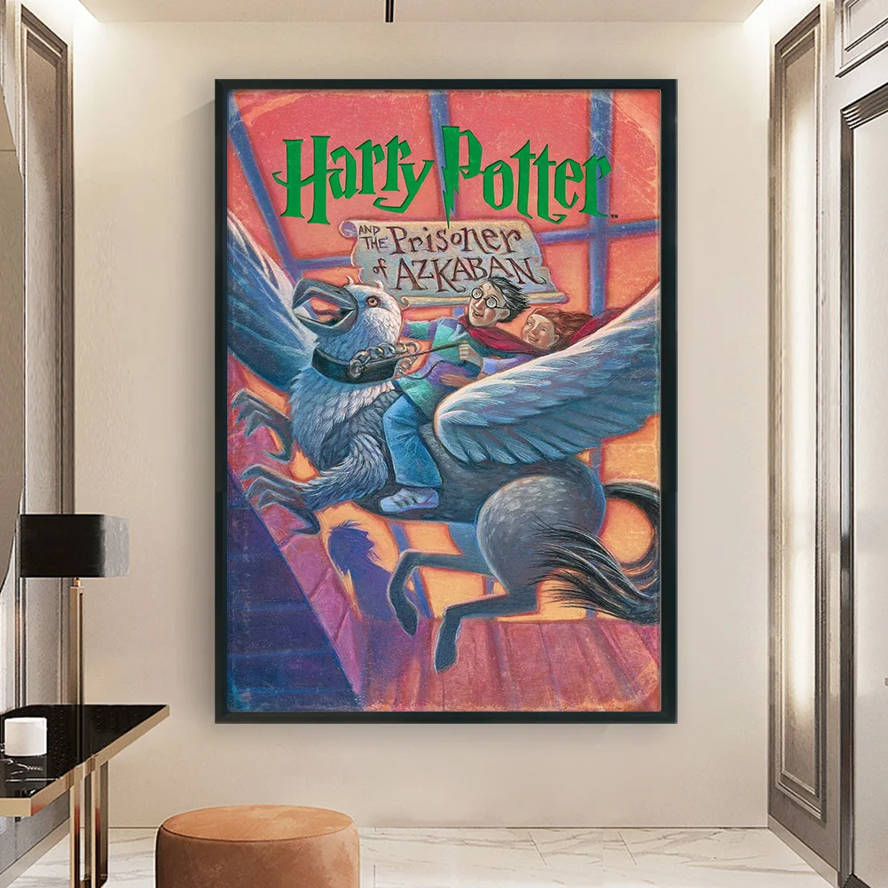 11CT Full Stamped Cross Stitch - Harry Potter Poster3(Canvas|50*70CM)
