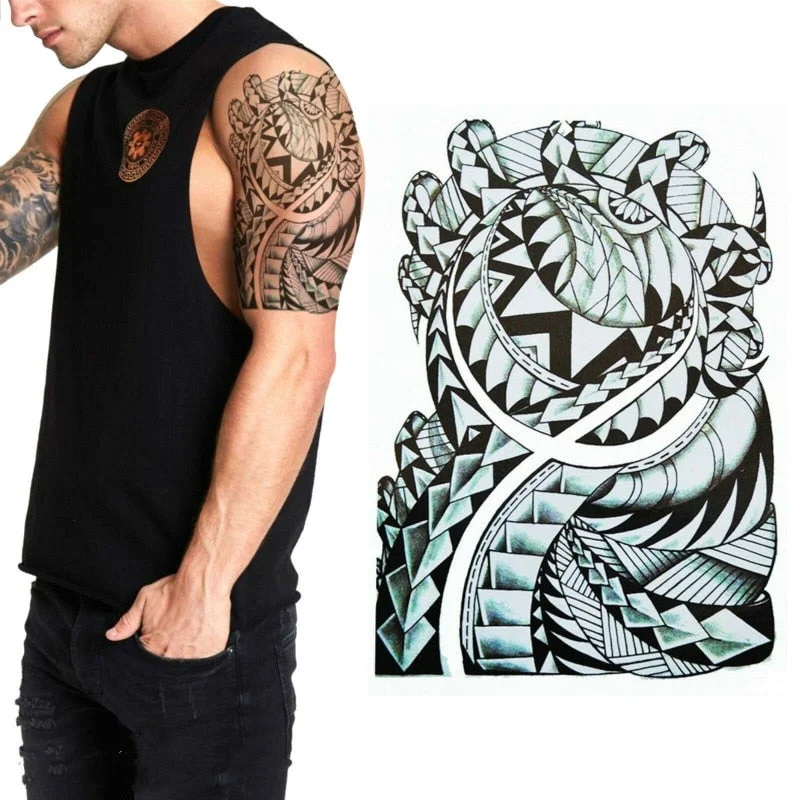 EAGLE TEMPORARY TATTOO - BLACK, BALD EAGLE, MENS, WOMENS, KIDS, REALISTIC, FAKE