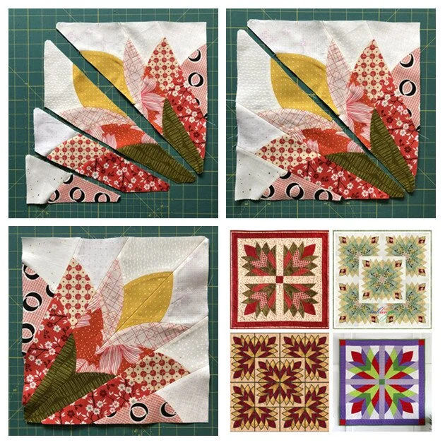 Cleopatra's Fan Quilt & Patchwork Template Set