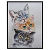 (Counted/Stamped) 11CT Three Cats-Cross Stitch 30*40cm/11.81*15.75in