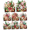 8PCS DIY Diamond Art Greeting Cards Congratulations Cards & Gifts (Christmas)