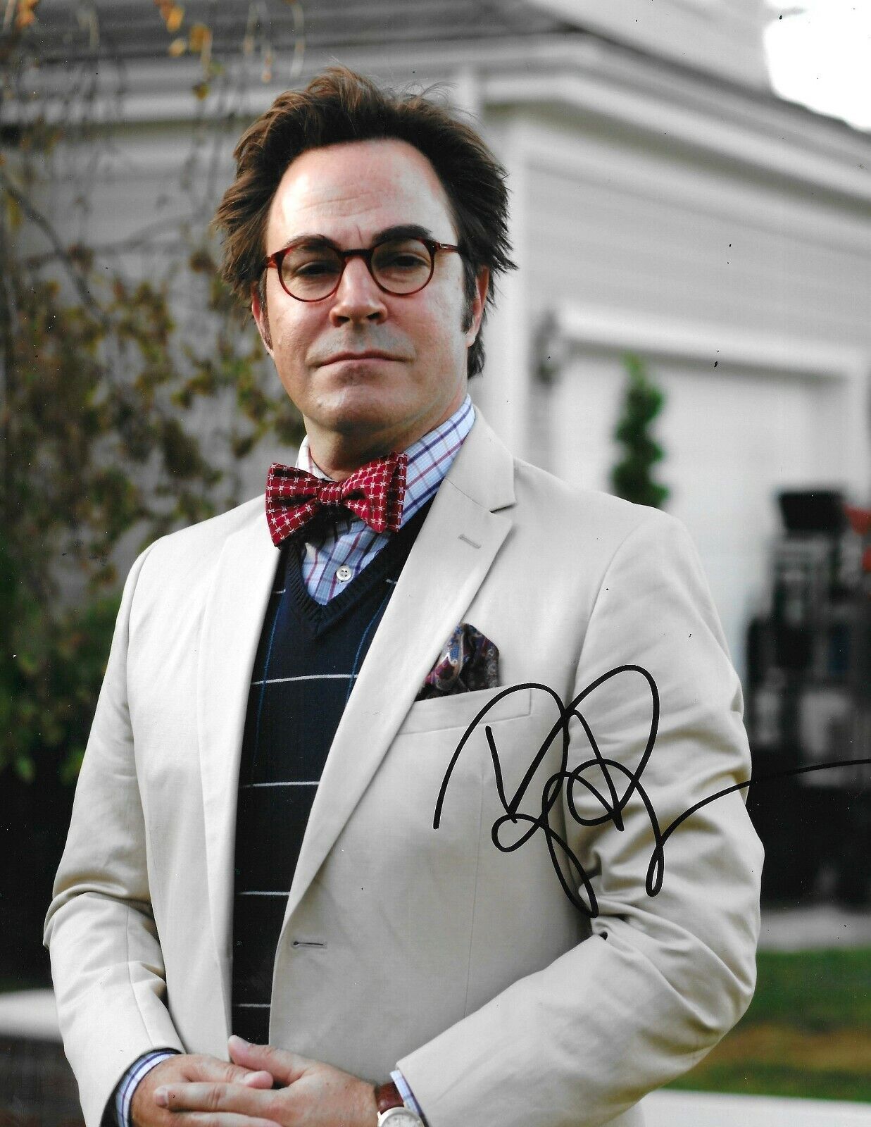 Roger Bart Signed Revenge 10x8 Photo Poster painting AFTAL