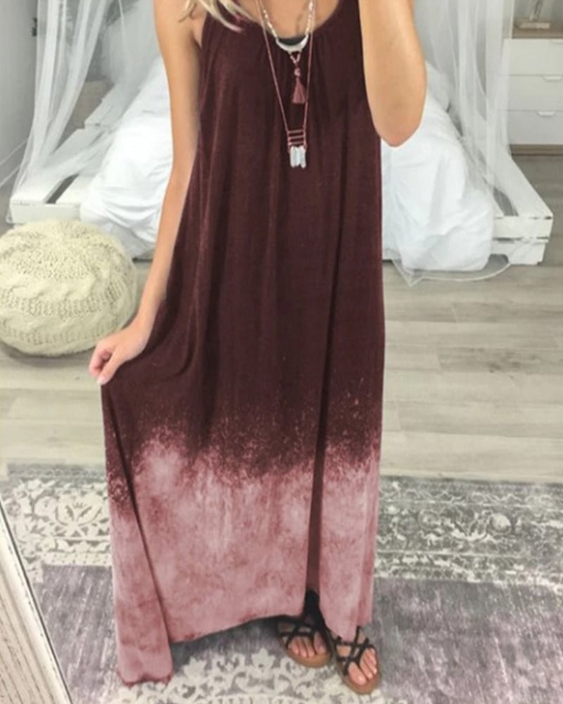 Stylish Tie-dye Dress