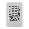Wireless Weather Station Temperature and Humidity Monitor 100m Range for Desktop