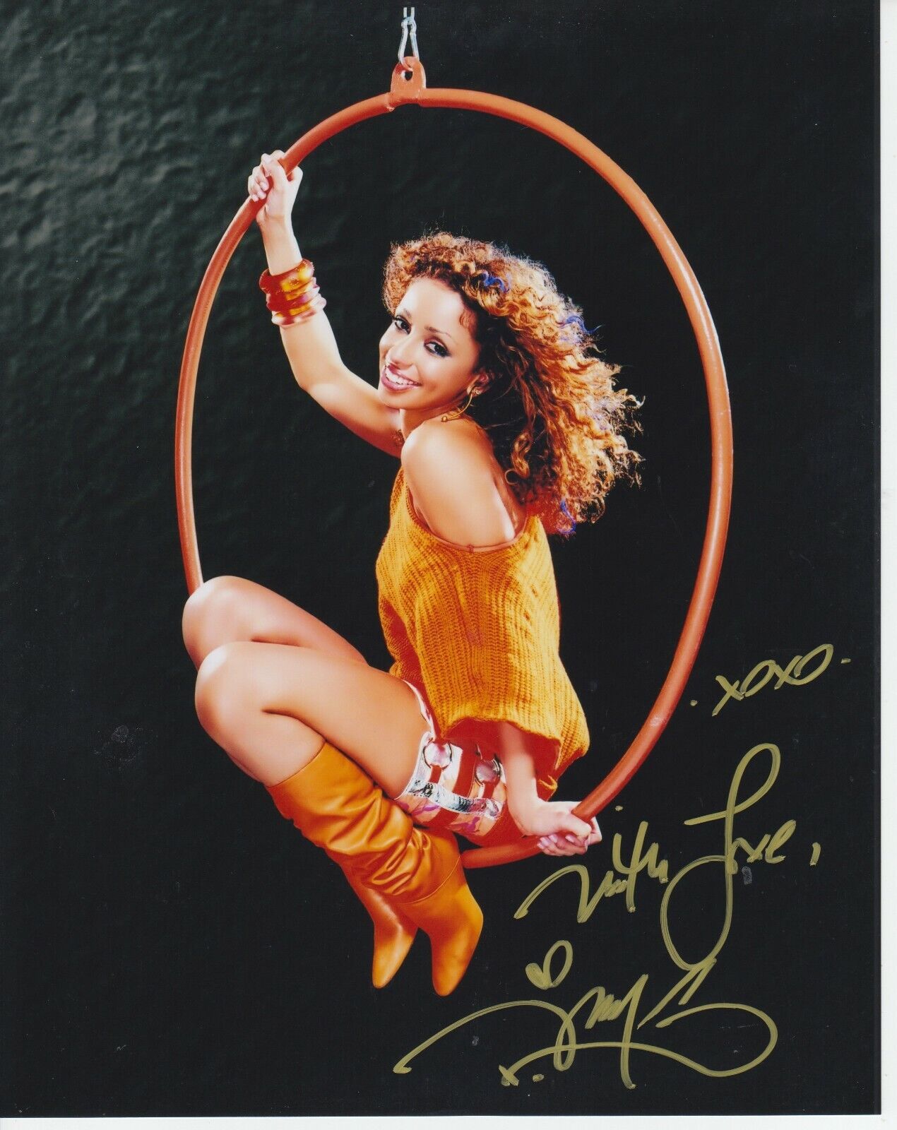 Mya Harrison 8x10 Signed Photo Poster painting w/ COA Singer #1