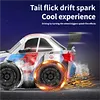 【Spark + Drift Double Cool】BMW M4 Egg-Shaped Spark Remote Control Car, Electric Four-Wheel Drive Desktop Drift Toy, Nighttime Cool Gadget