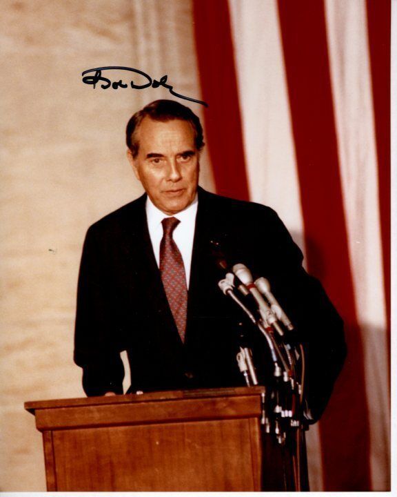 BOB DOLE Signed Autographed Photo Poster painting