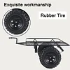 AMK RC Trailer Car Truck Haule Metal Hitch Mount Trailer Accessory for 1/10 RC Crawler Ax-ial SCX10 90046 Tra-xxas TRX4 Ta-Miya CC01 RC-4WD D90 D110 TF2