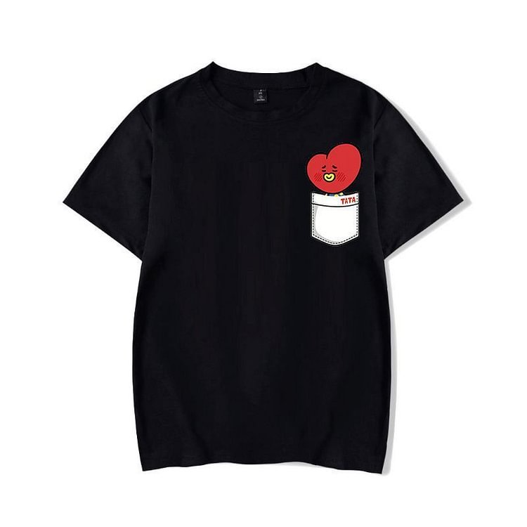 BT21 Cartoon Pocket T-Shirt