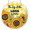 uk.everydayedeals 4Pcs Mini DIY Diamond Painting Hanging Ornaments - Sunflower