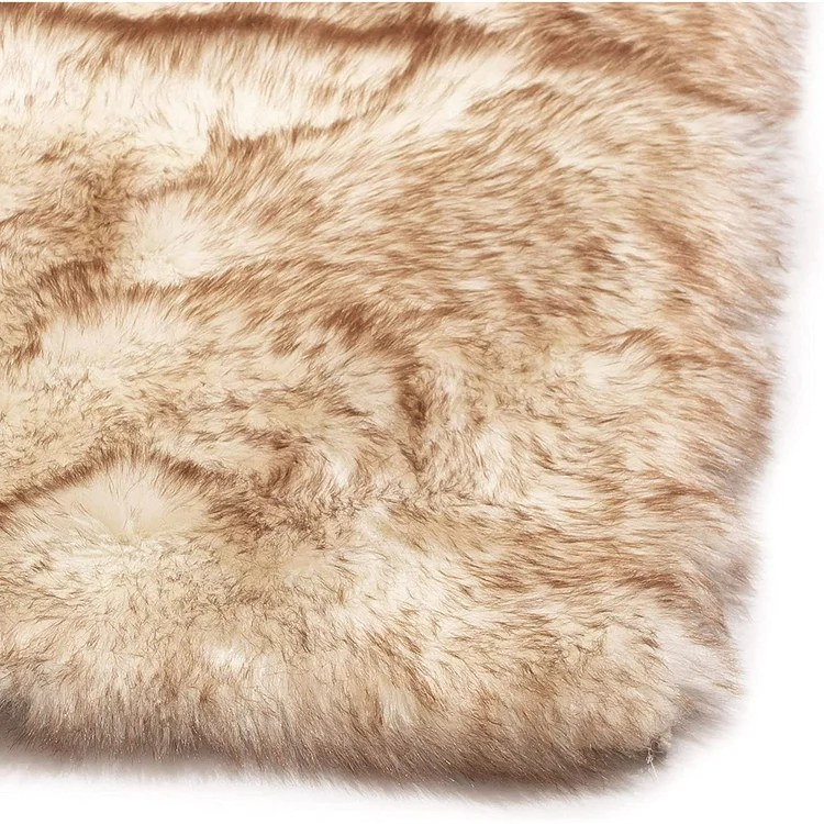 Sanmadrola Faux hotsell Fur Rug Luxury Fluffy Thick Sheepskin Rugs Fluffy Shaggy Area Ru