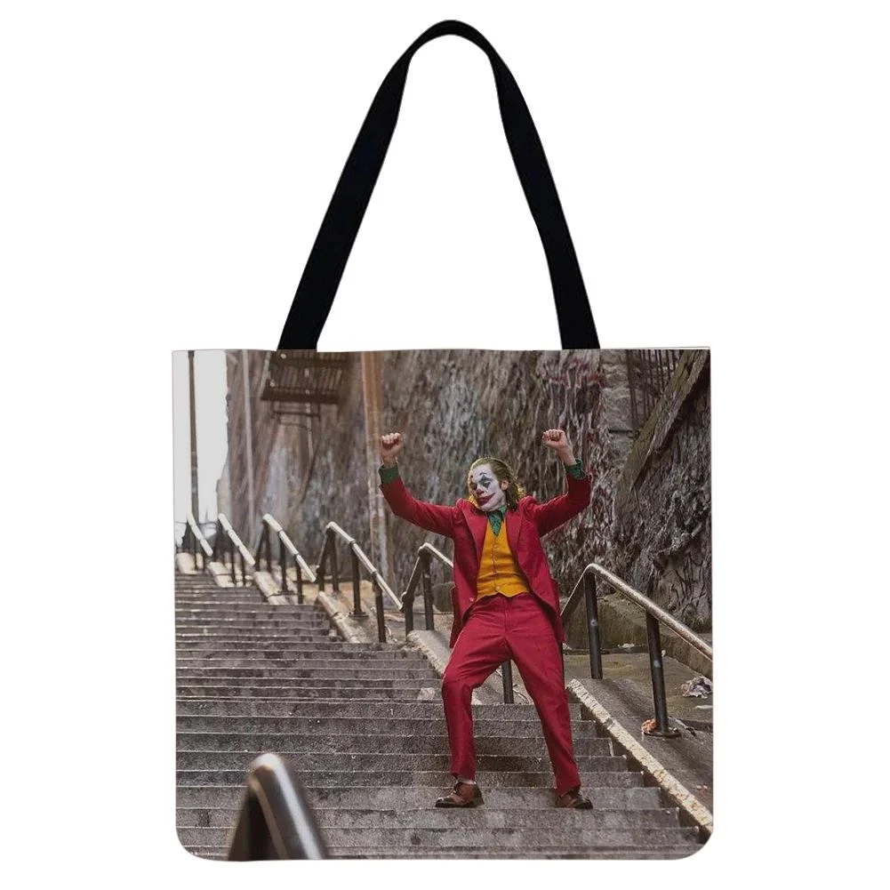 Linen Tote Bag -  Clown